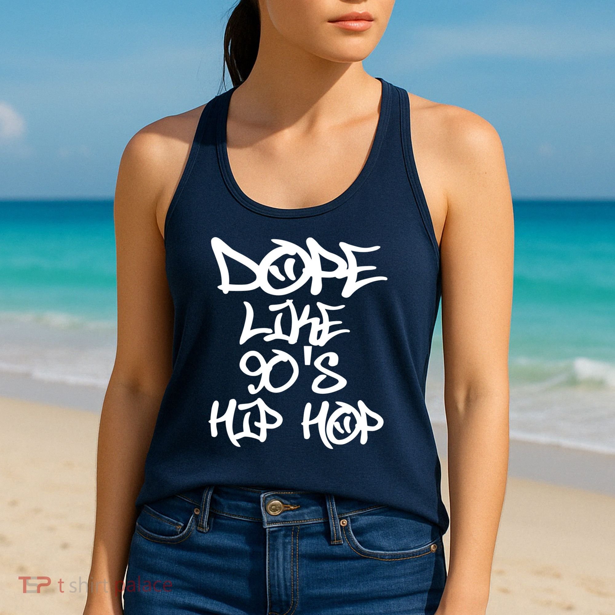 I Love 90s Hip Hop Shirts Dope Like 90s Hip Hop Women's Tank Top