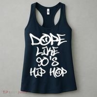 I Love 90s Hip Hop Shirts Dope Like 90s Hip Hop Women's Tank Top thumb 3