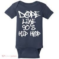 I Love 90s Hip Hop Shirts Dope Like 90s Hip Hop Baby Bodysuit thumb 0
