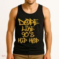 I Love 90S Hip Hop S Dope Like 90S Hip Hop Tank Top thumb 3