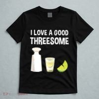 I Love A Good Threesome Bartender Bar Drink Tank Top T-Shirt thumb 5