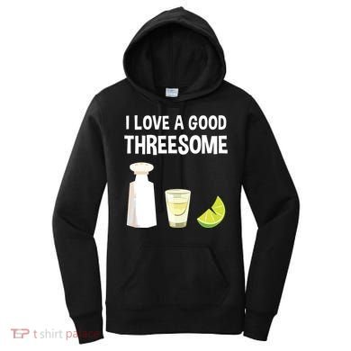 I Love A Good Threesome Bartender Bar Drink Tank Top Women's Hoodie