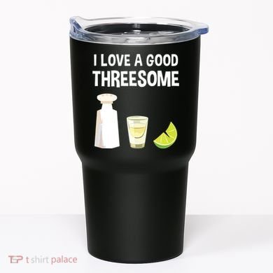 I Love A Good Threesome Bartender Bar Drink Tank Top Tumbler