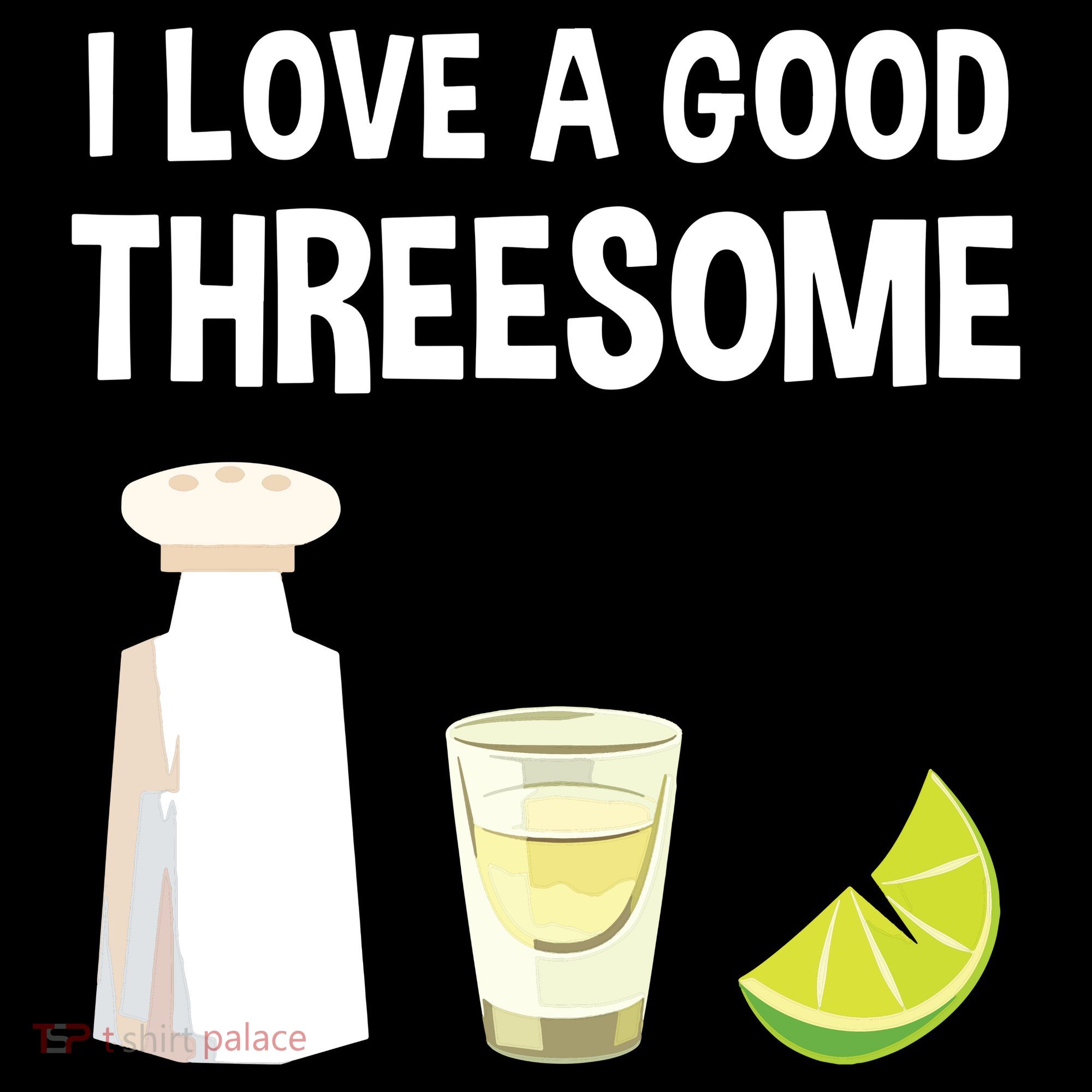 I Love A Good Threesome Bartender Bar Drink Tank Top Mousepad