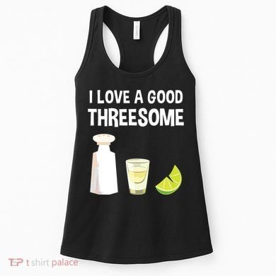 I Love A Good Threesome Bartender Bar Drink Tank Top Women's Tank Top