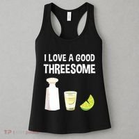 I Love A Good Threesome Bartender Bar Drink Tank Top Women's Tank Top thumb 3