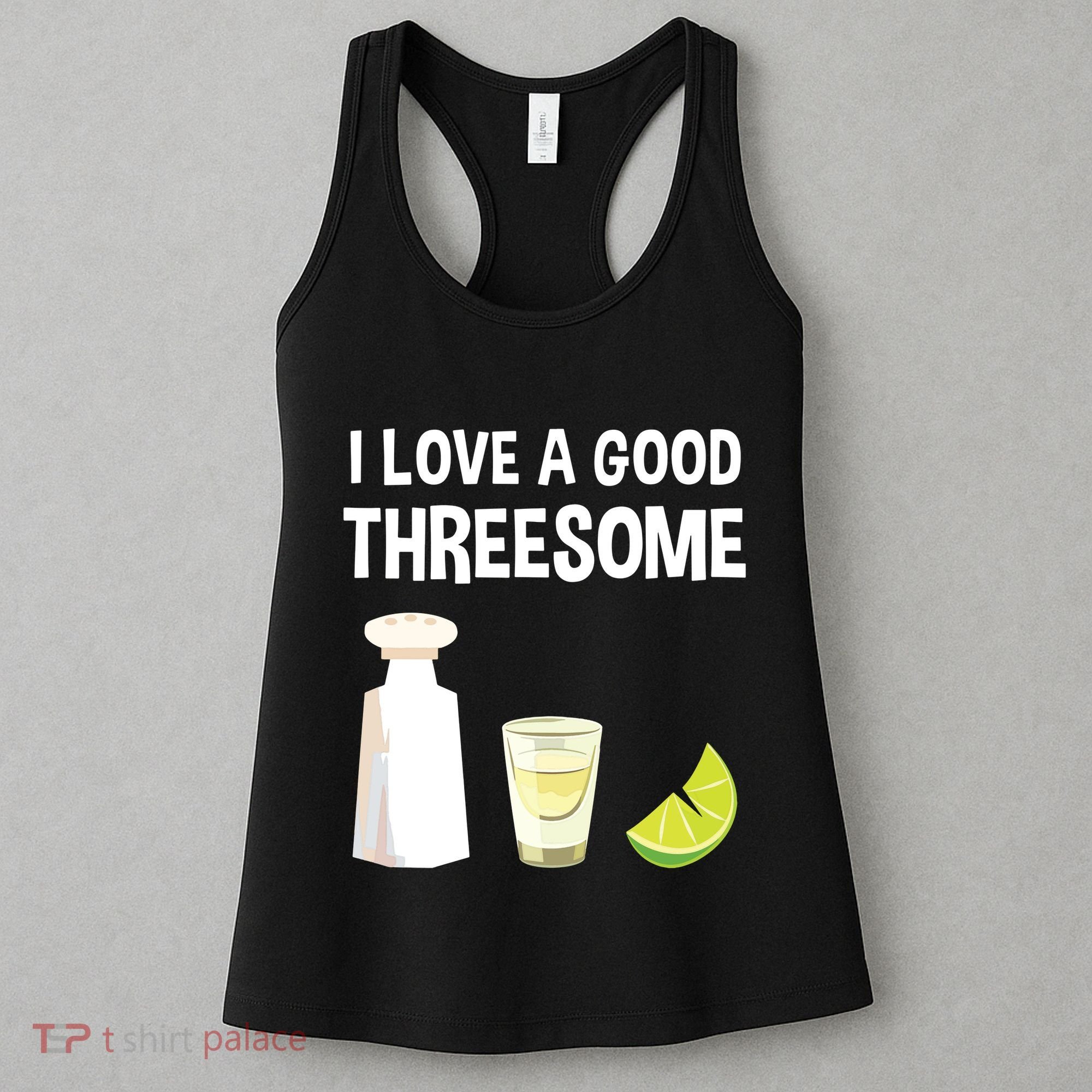 I Love A Good Threesome Bartender Bar Drink Tank Top Women's Tank Top