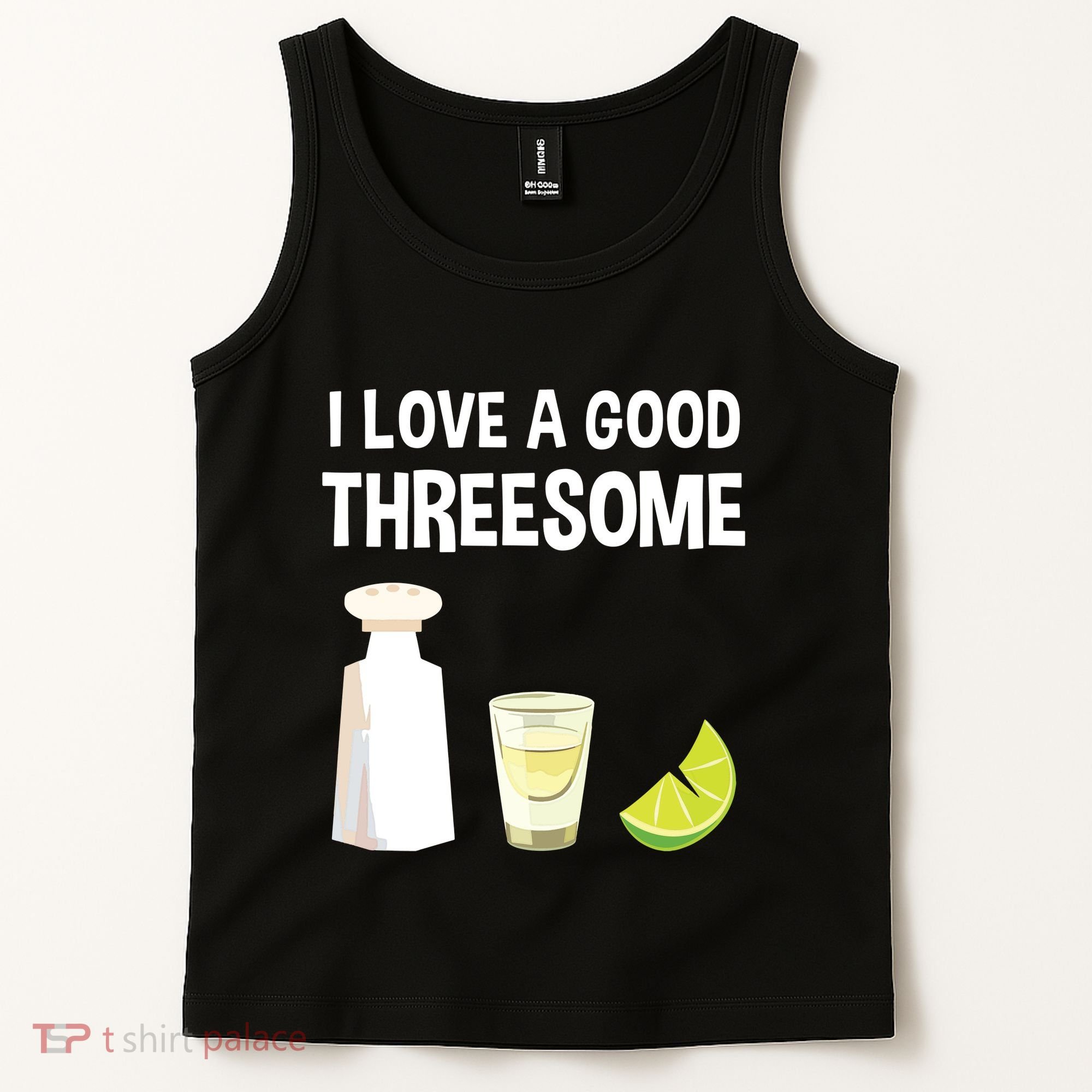 I Love A Good Threesome Bartender Bar Drink Tank Top Tank Top