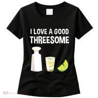 I Love A Good Threesome Bartender Bar Drink Tank Top Women's T-Shirt thumb 0