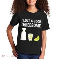 I Love A Good Threesome Bartender Bar Drink Tank Top Kids T-Shirt thumb 2