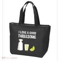 I Love A Good Threesome Bartender Bar Drink Tank Top Tote Bag thumb 3