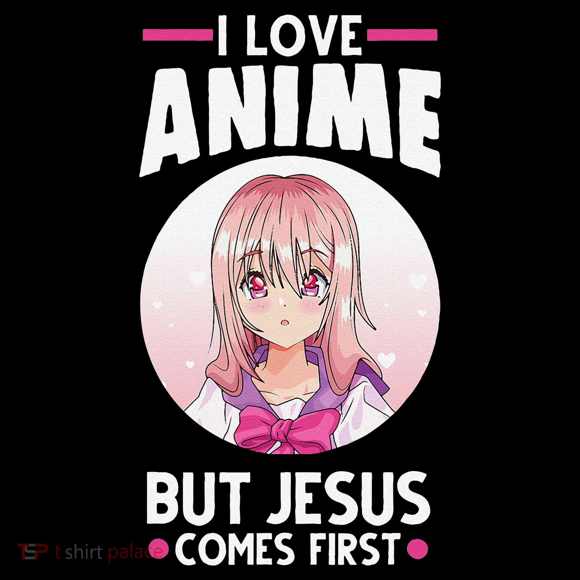 I Love Anime But Jesus Comes First Anime Coffee Mug