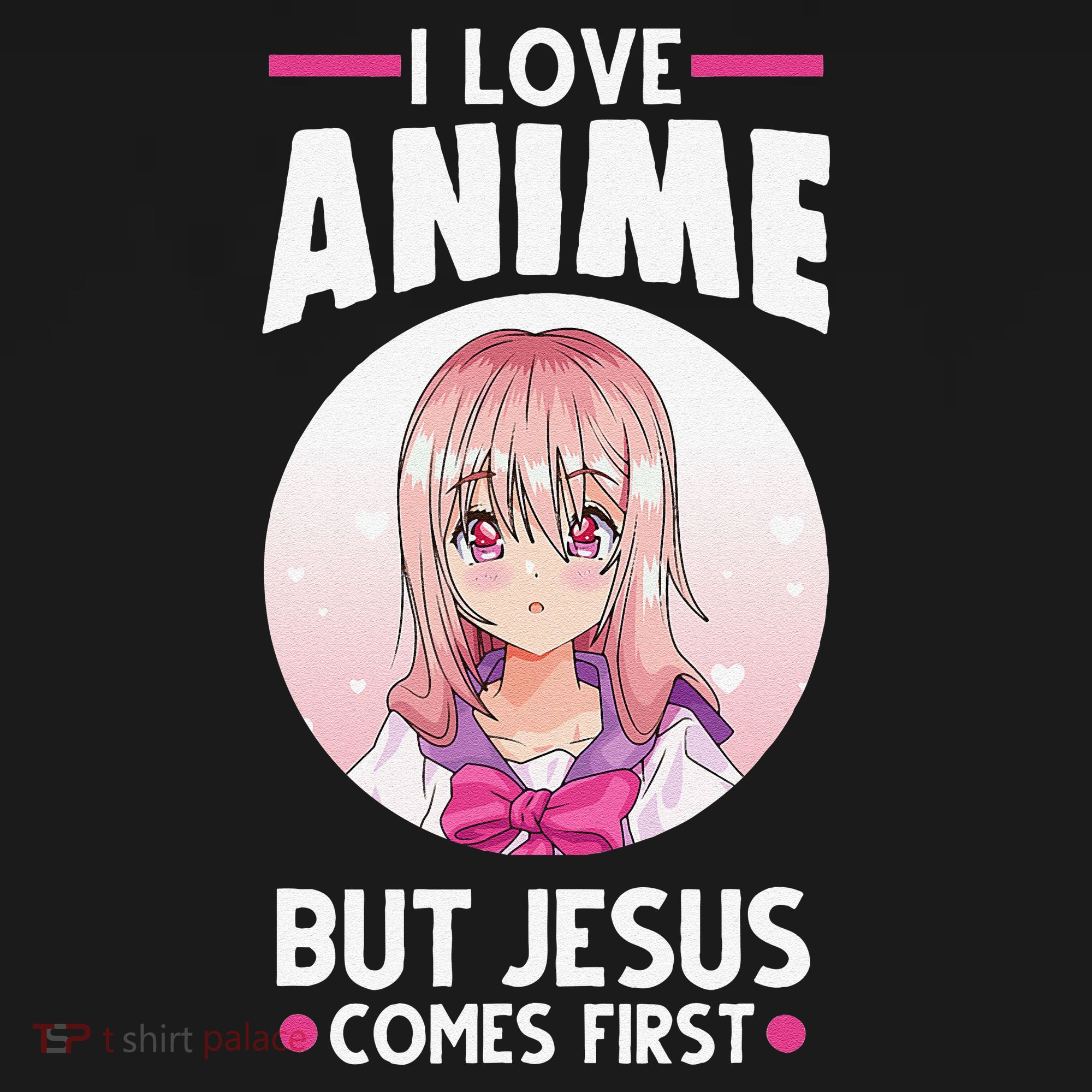I Love Anime But Jesus Comes First Anime Women's Hoodie