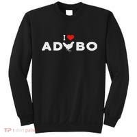 I Love Adobo I Love Chicken Adobo Sweatshirt thumb 0
