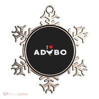I Love Adobo I Love Chicken Adobo Ornament thumb 0