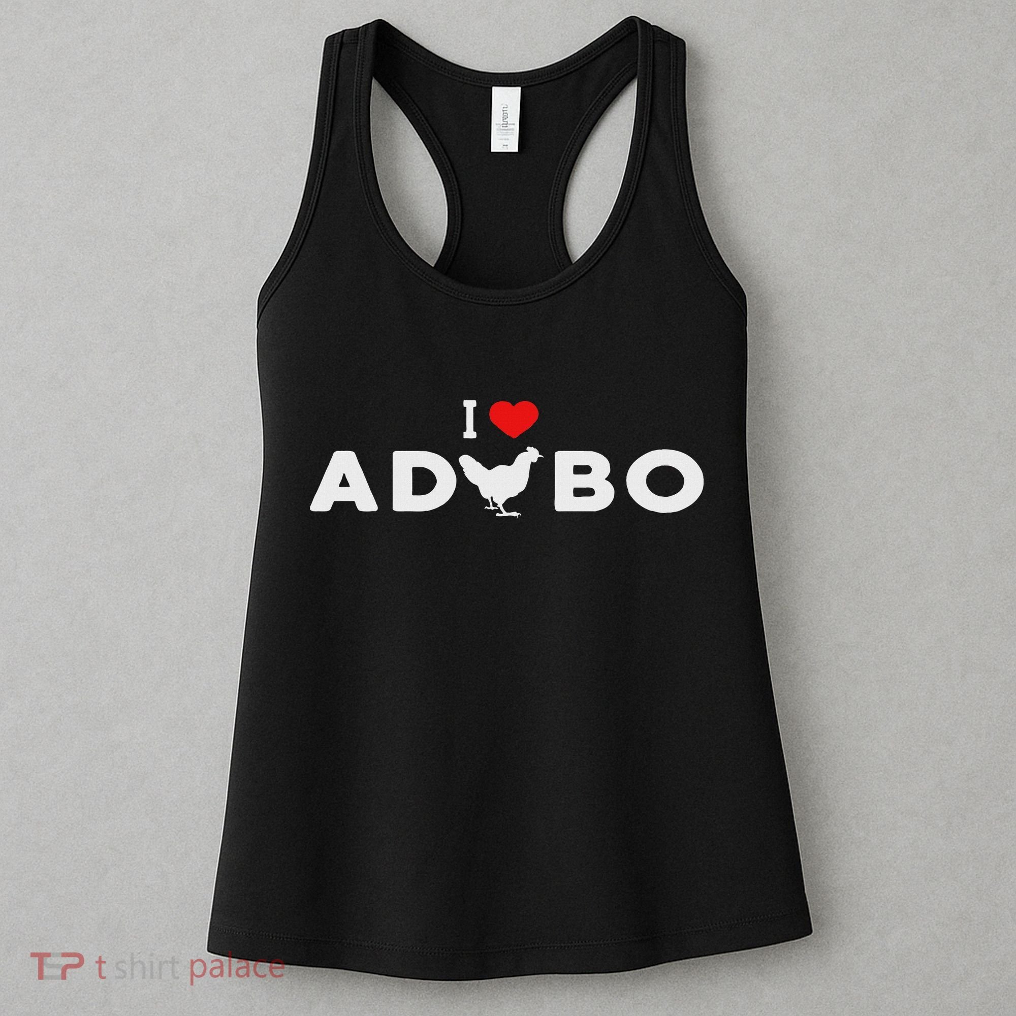 I Love Adobo I Love Chicken Adobo Women's Tank Top