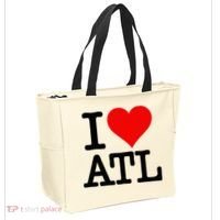 I LOVE ATLANTA GEORGIA HEART Tote Bag thumb 2