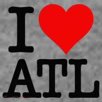 I LOVE ATLANTA GEORGIA HEART Toddler Hoodie thumb 2