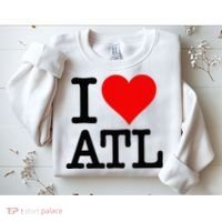 I LOVE ATLANTA GEORGIA HEART Sweatshirt thumb 2