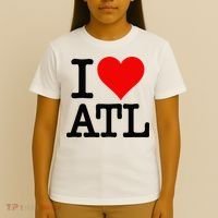 I LOVE ATLANTA GEORGIA HEART T-Shirt thumb 4