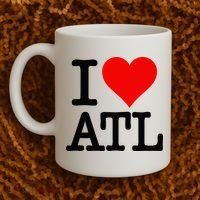 I LOVE ATLANTA GEORGIA HEART Coffee Mug thumb 2