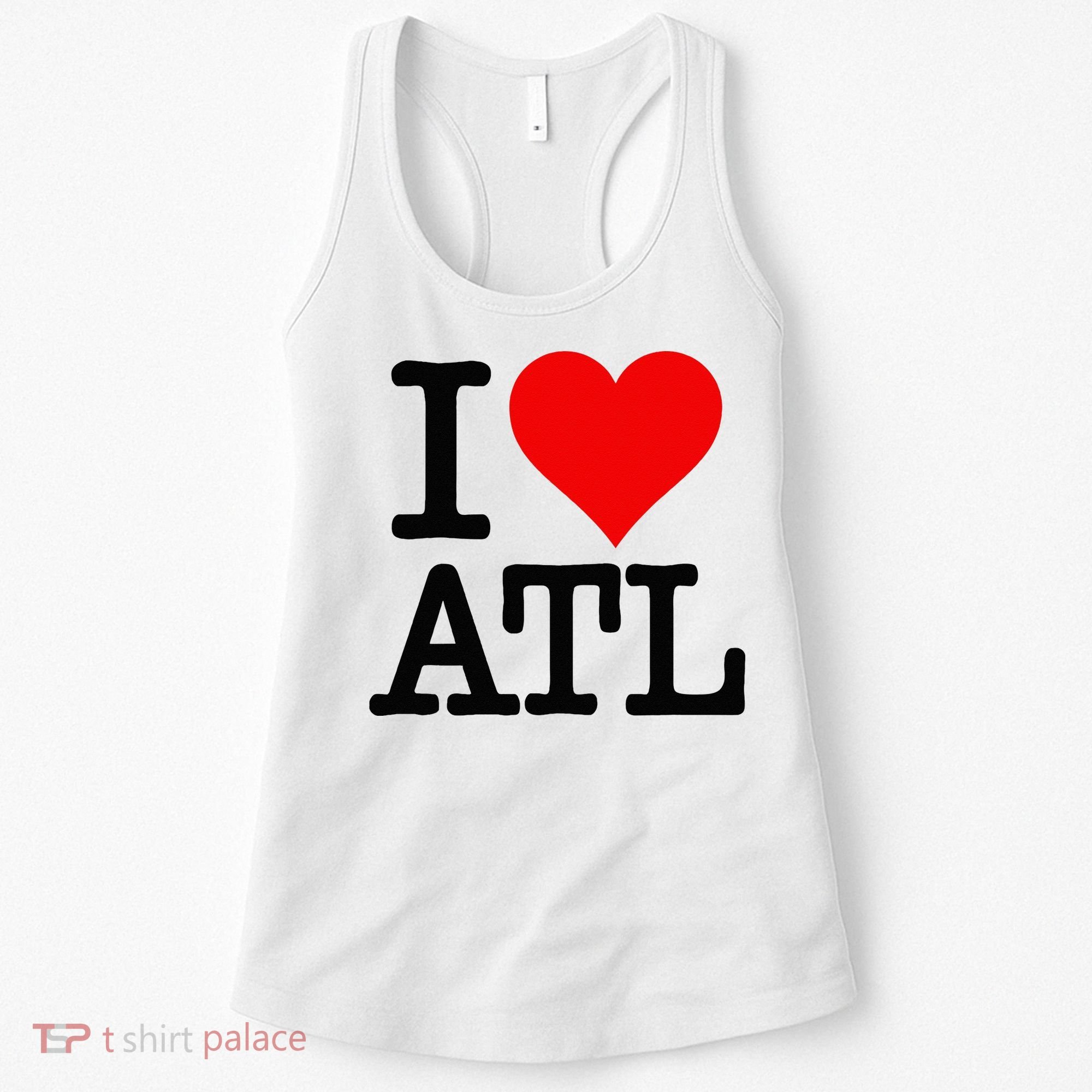 I LOVE ATLANTA GEORGIA HEART Women's Tank Top