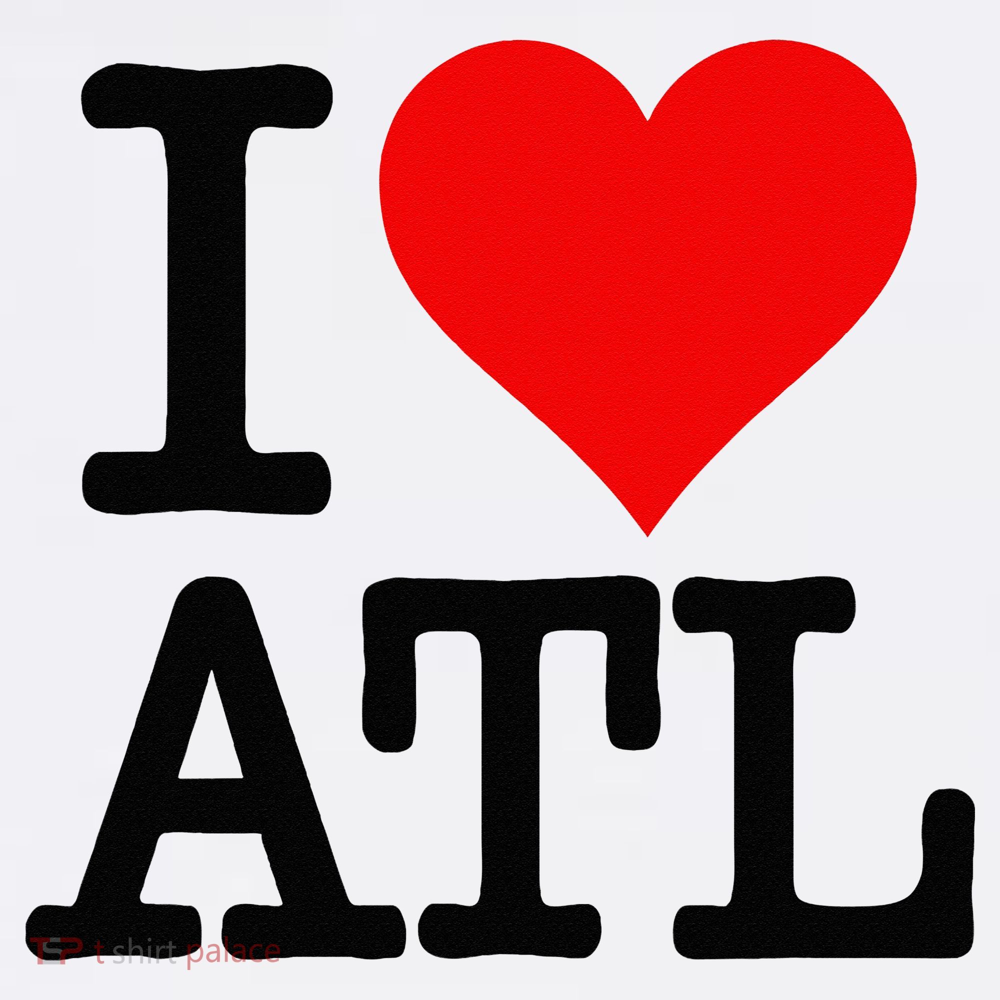 I LOVE ATLANTA GEORGIA HEART Hat
