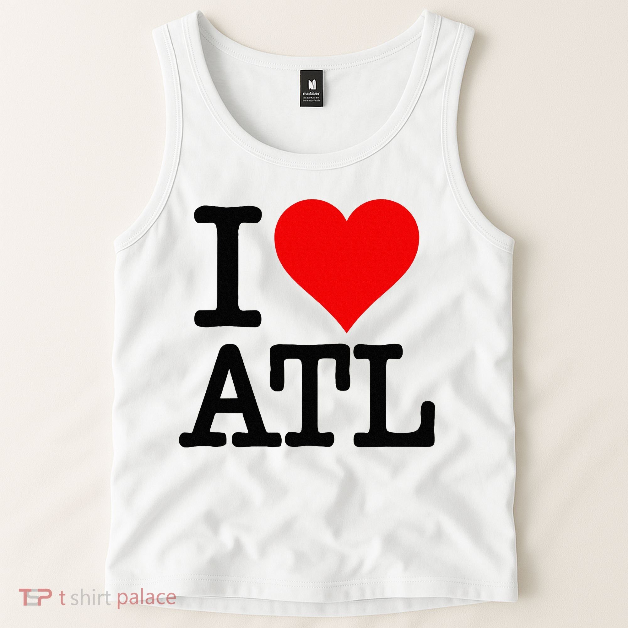 I LOVE ATLANTA GEORGIA HEART Tank Top