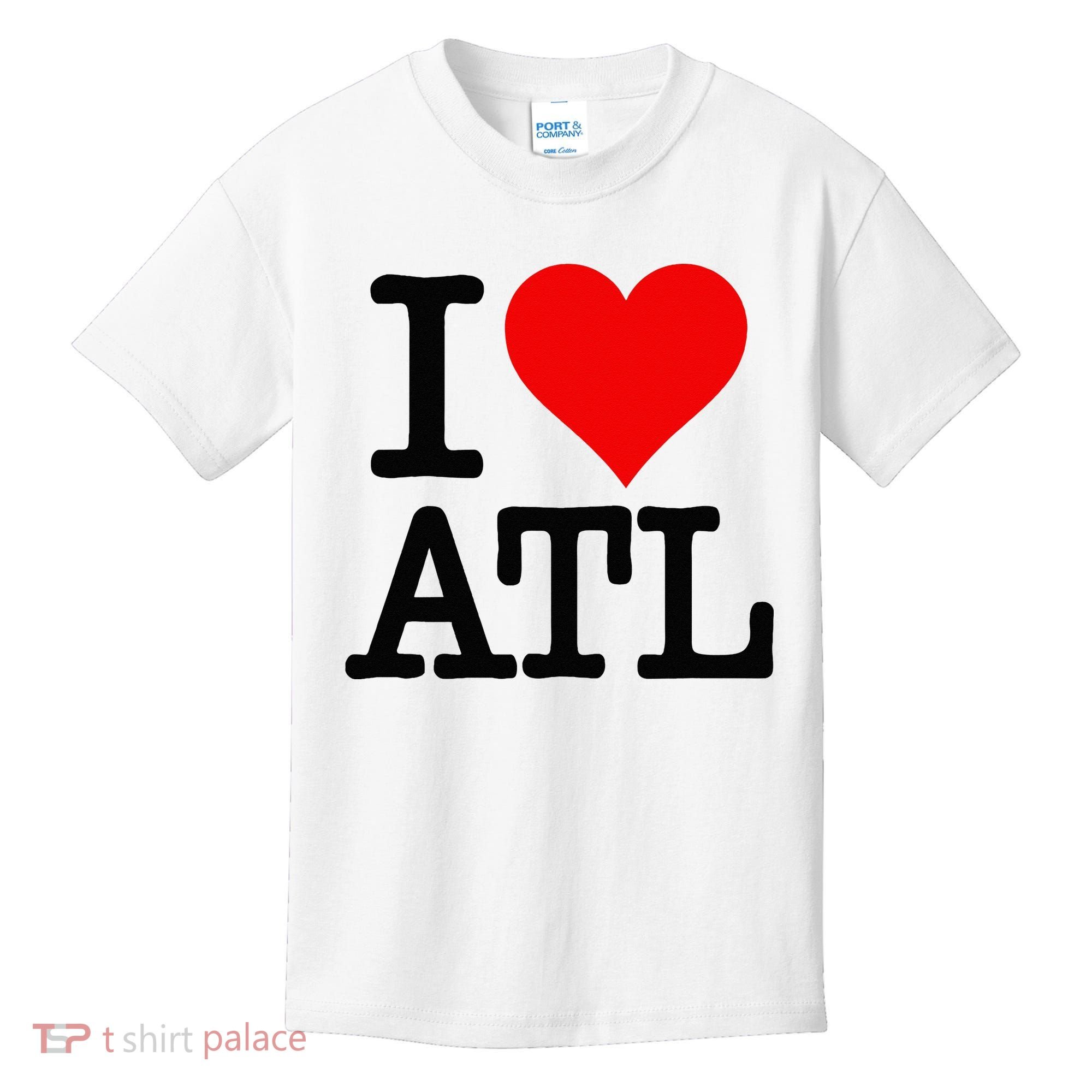 I LOVE ATLANTA GEORGIA HEART Kids T-Shirt