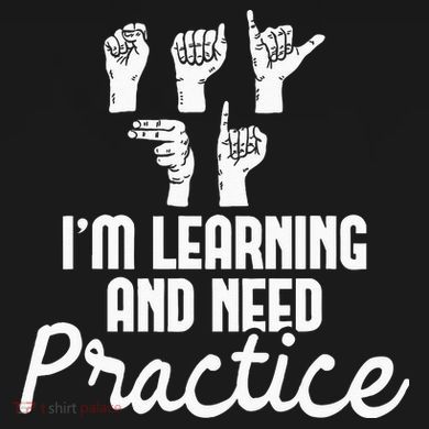 Im Learning And Need Practice ASL Interpreter Translator City Backpack
