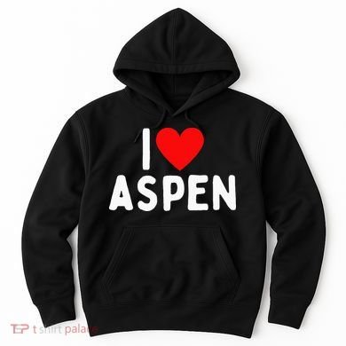 I Love Aspen Hoodie