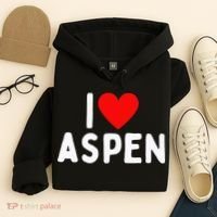 I Love Aspen Hoodie thumb 4