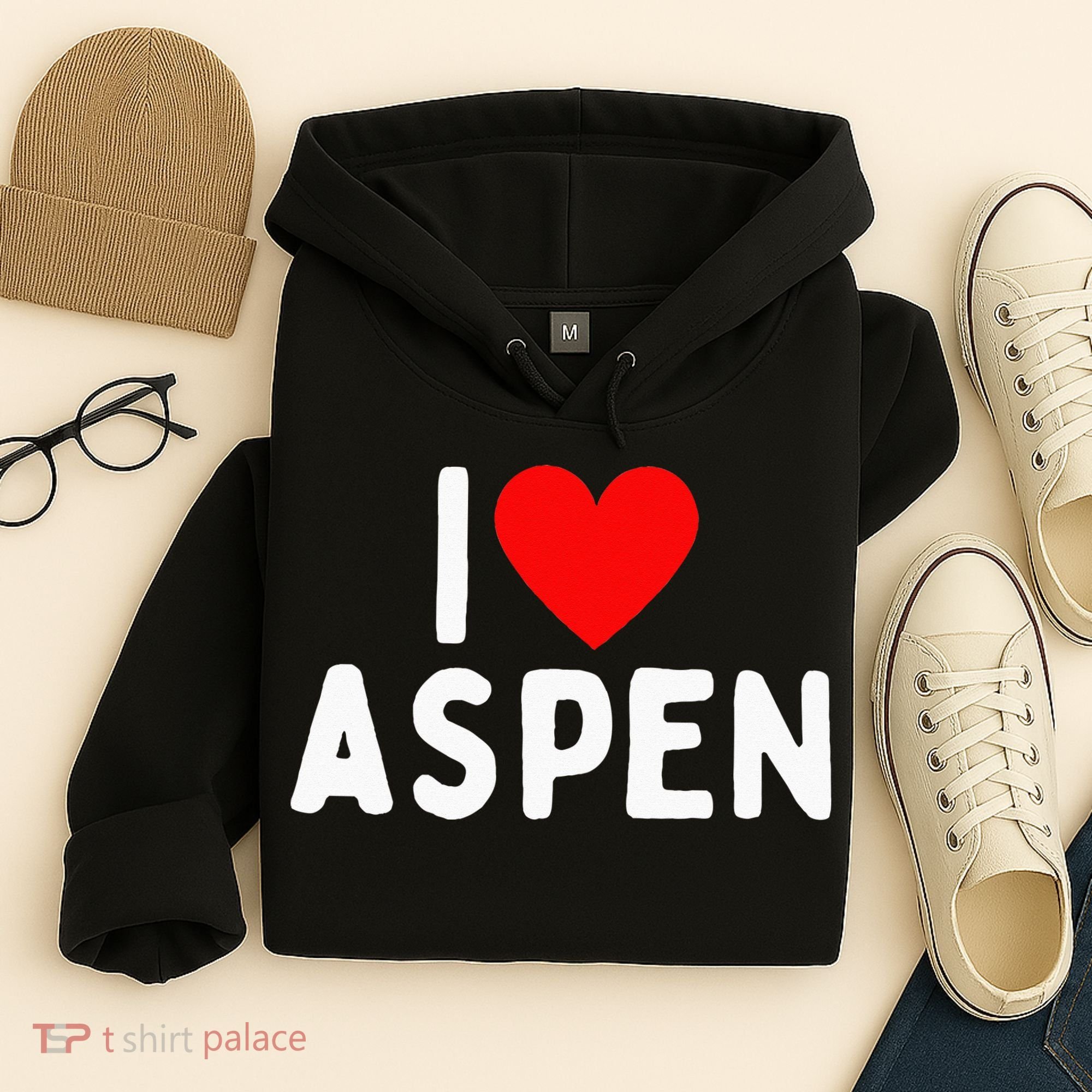 I Love Aspen Hoodie