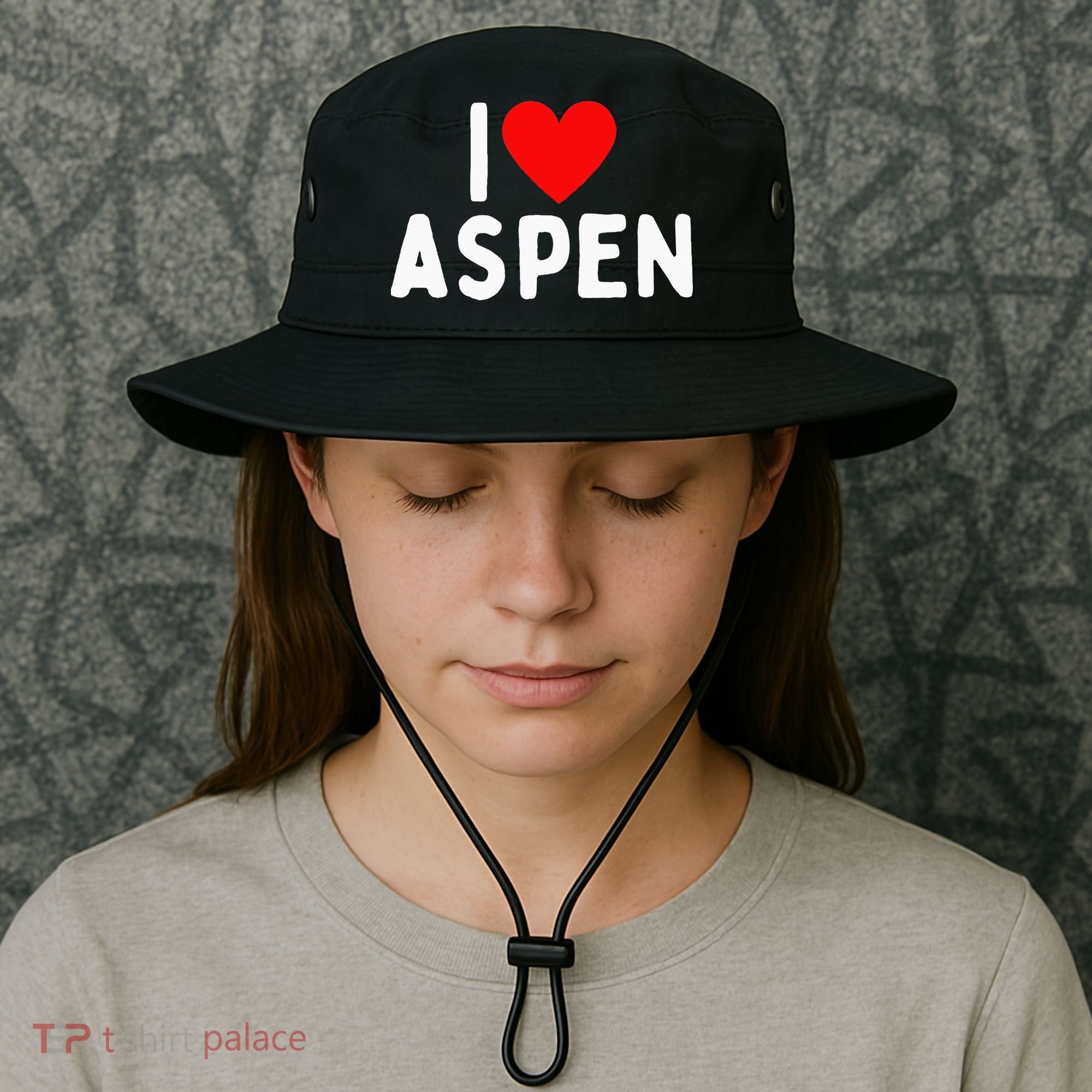I Love Aspen Bucket Hat
