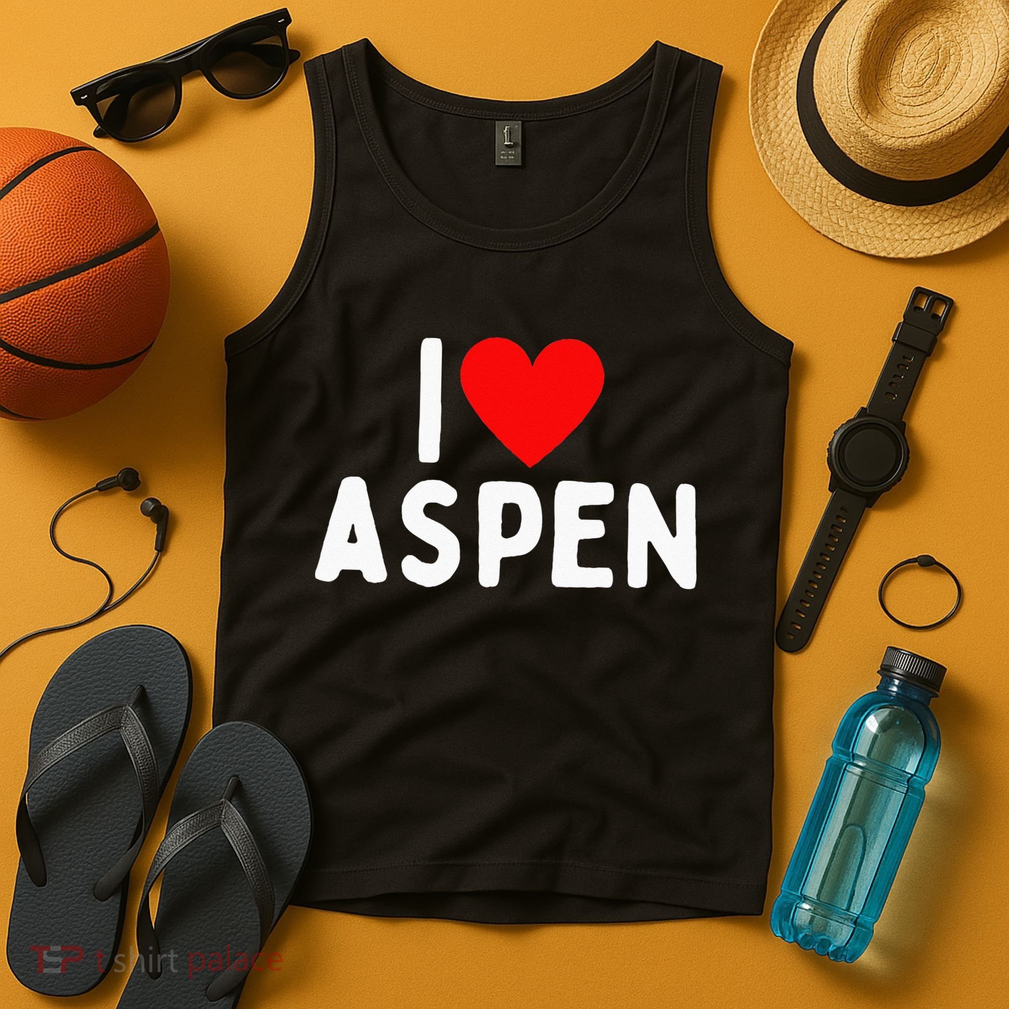 I Love Aspen Tank Top