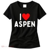 I Love Aspen Women's T-Shirt thumb 0