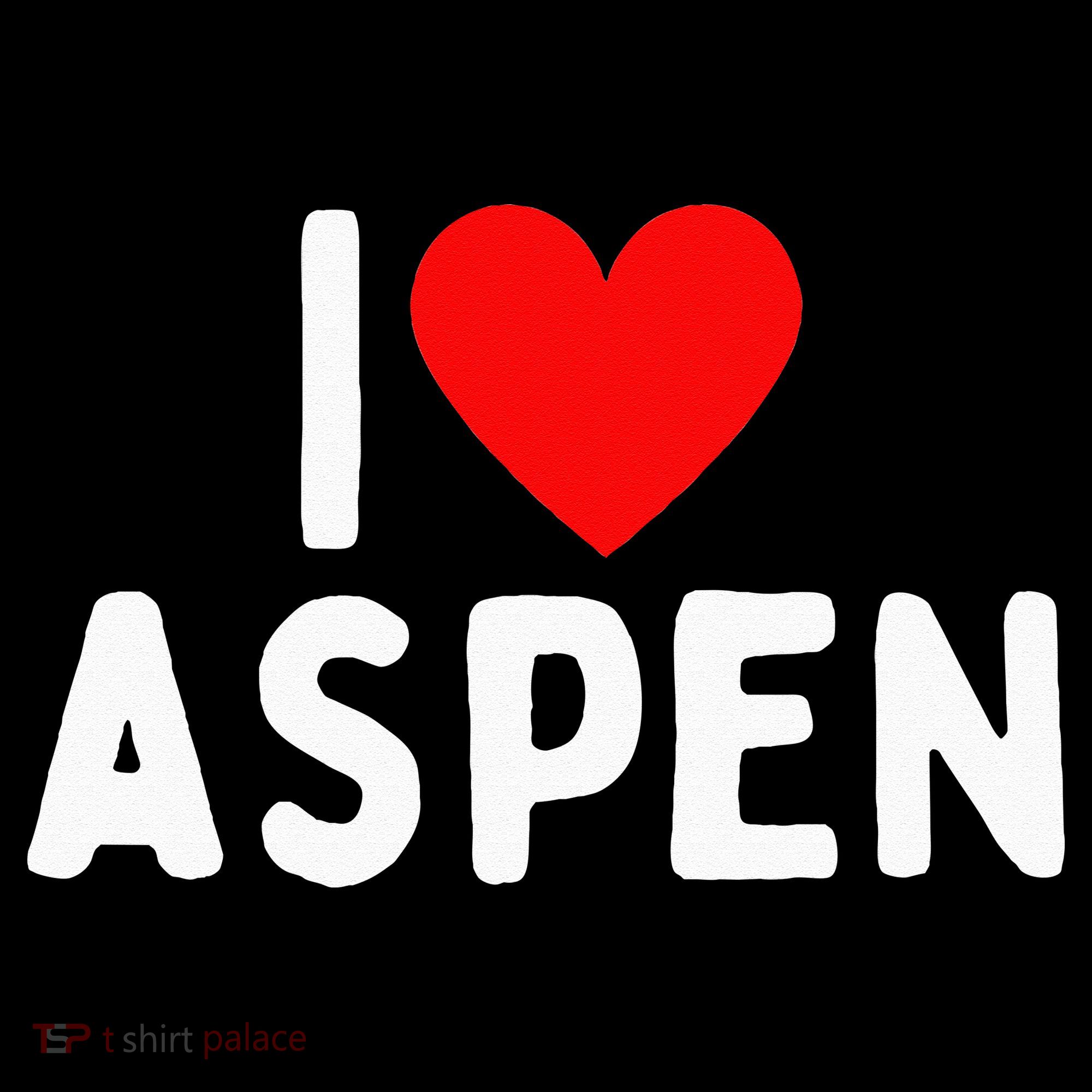 I Love Aspen Women's T-Shirt