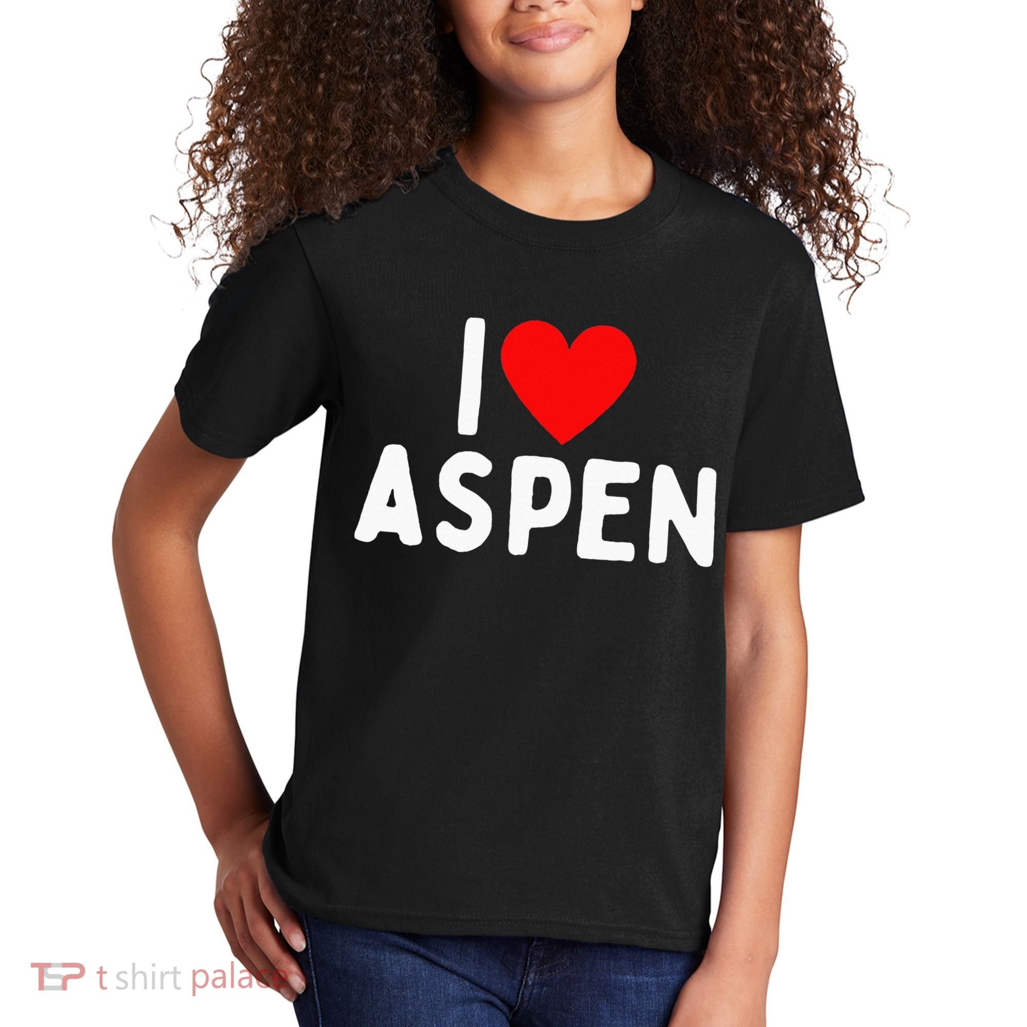 I Love Aspen Kids T-Shirt