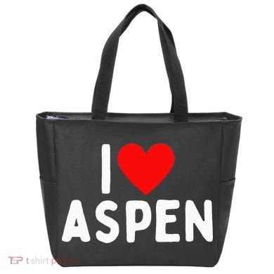 I Love Aspen Tote Bag