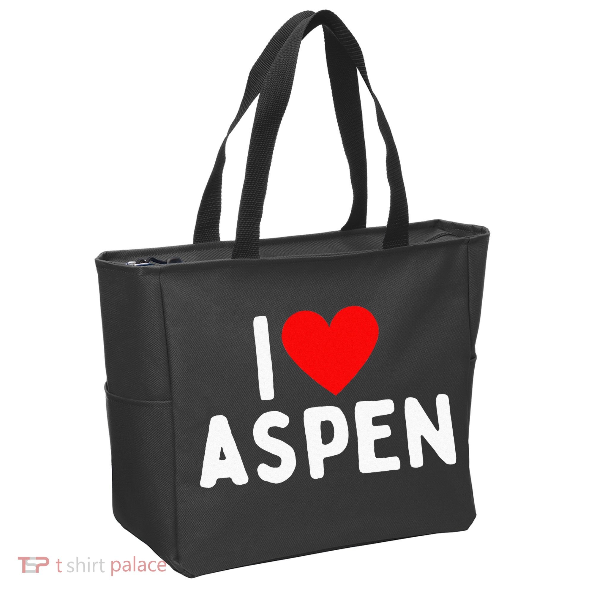 I Love Aspen Tote Bag