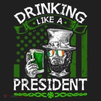 Ing Like A President Irish Abraham Lincoln St Patricks Gift Women's Sweatshirt thumb 2