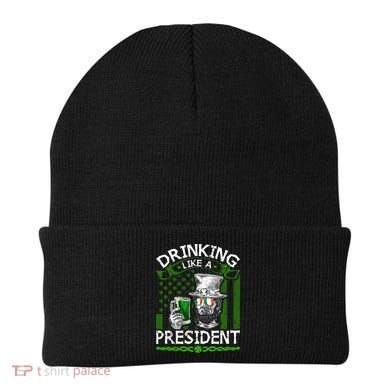 Ing Like A President Irish Abraham Lincoln St Patricks Gift Beanie