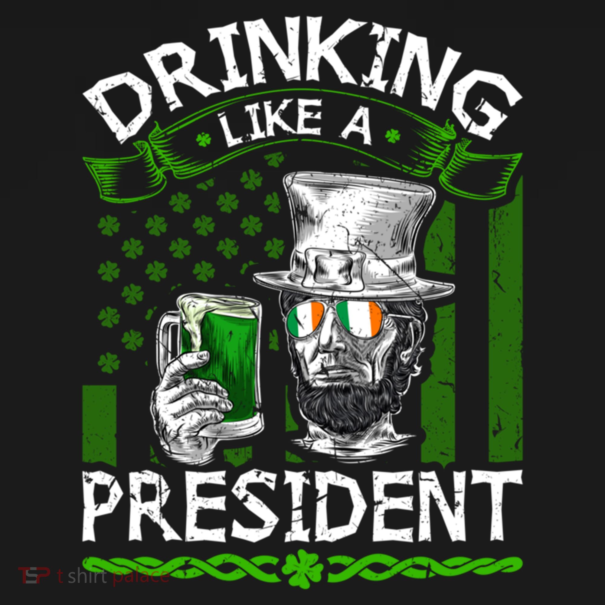 Ing Like A President Irish Abraham Lincoln St Patricks Gift Women's Hoodie
