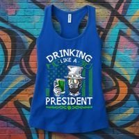 Ing Like A President Irish Abraham Lincoln St Patricks Gift Women's Tank Top thumb 3