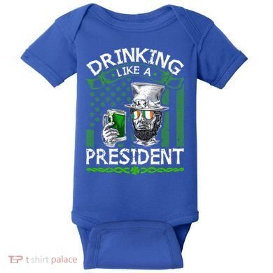 Ing Like A President Irish Abraham Lincoln St Patricks Gift Baby Bodysuit