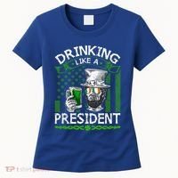 Ing Like A President Irish Abraham Lincoln St Patricks Gift Women's T-Shirt thumb 0
