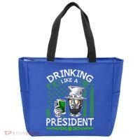 Ing Like A President Irish Abraham Lincoln St Patricks Gift Tote Bag thumb 0