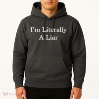 I'm Literally A Liar Pfizer Director Quote Hoodie thumb 2
