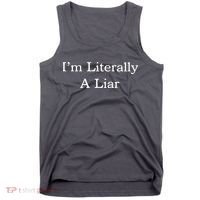 I'm Literally A Liar Pfizer Director Quote Tank Top thumb 0
