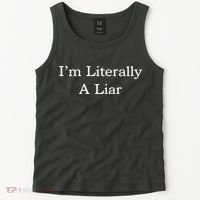 I'm Literally A Liar Pfizer Director Quote Tank Top thumb 2